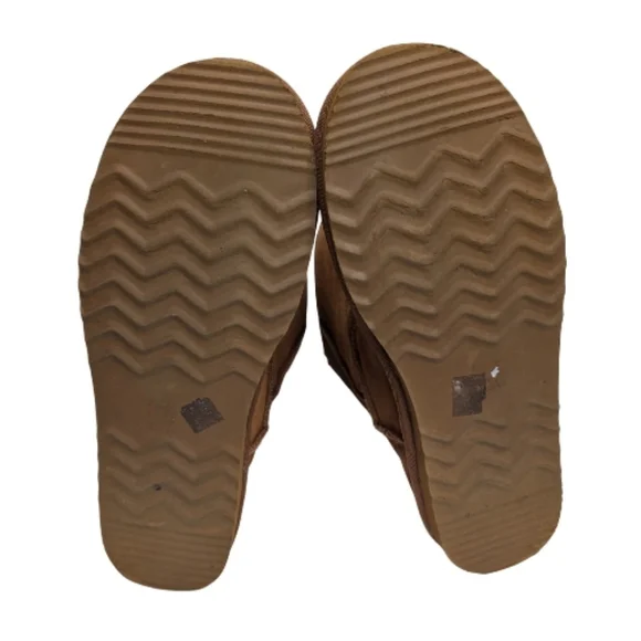 Women’s Chestnut Shearling-Lined Leather Winter Boots | Size 9 Classic UGG-Style - Picture 7 of 7